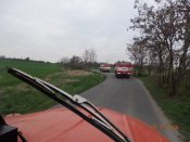 kondiční jízda po hasičském obvodu
